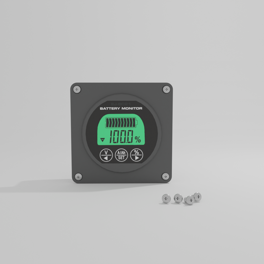 factory sale EJ-BC21 12V LCD display Battery monitoring system for lead acid lithium batteries