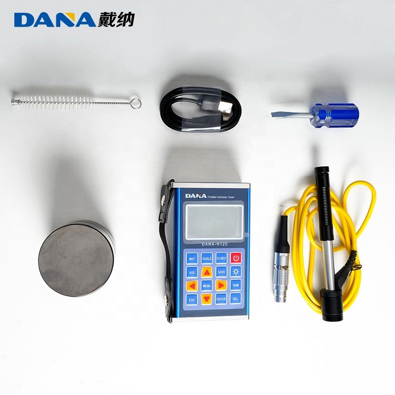 DANA-H120 Portable Digital Metal Hardness Tester High Precision Easy Operation Metal Shell industrial metal detectors durometer