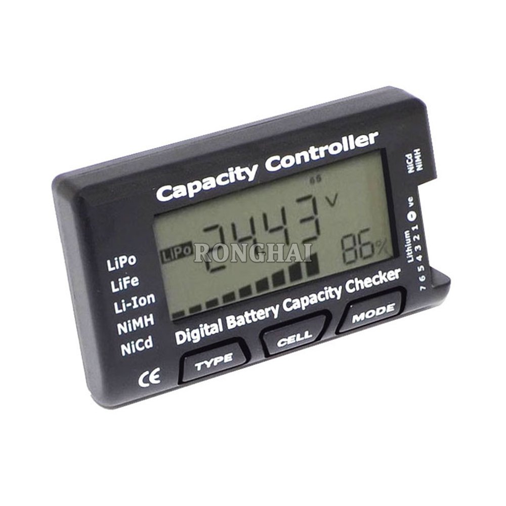 Digital LiPo LiFe Li-Ion NiMH NiCd Cellmeter 7 Nickel Hydrogen Cadmium Lithium Battery Capacity Checker Meter Tester Cellmeter7