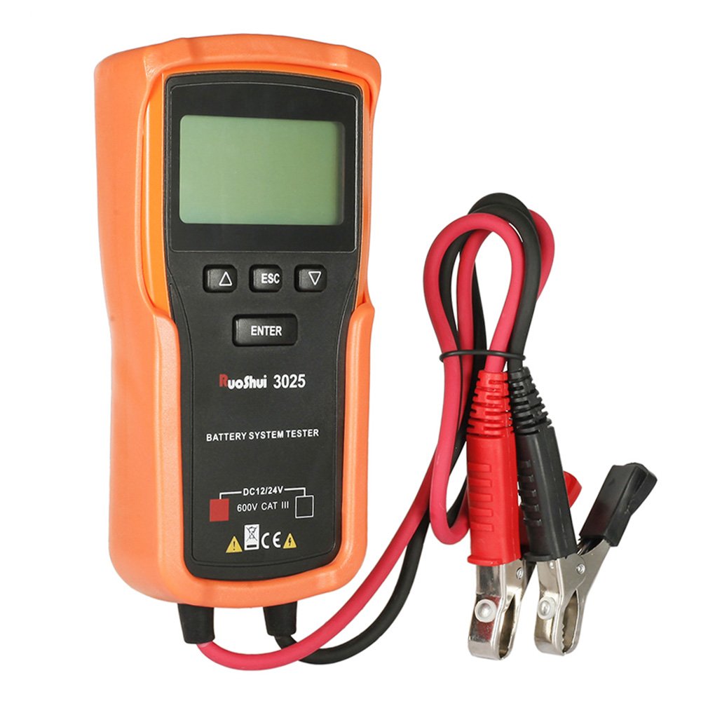 3025 12V 24V Car Battery Tester