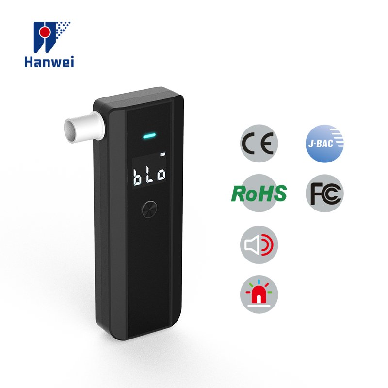 New design Consumer Alcohol Tester pocket portable alcohol tester switchable nuits