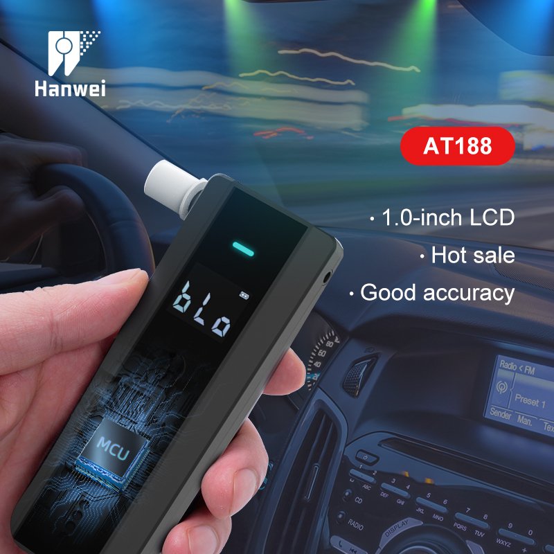 New design Consumer Alcohol Tester pocket portable alcohol tester switchable nuits