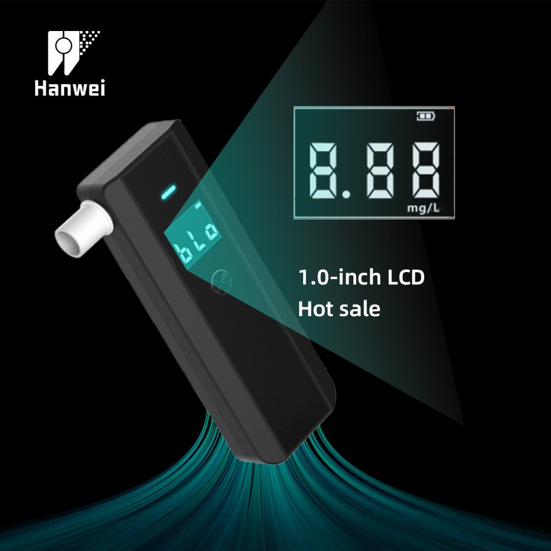 New design Consumer Alcohol Tester pocket portable alcohol tester switchable nuits