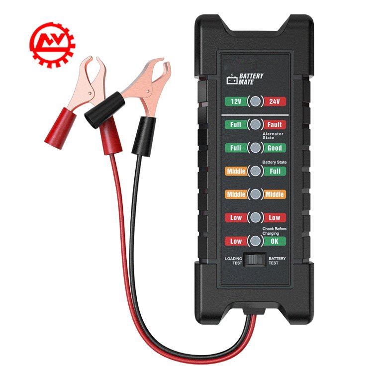 Truck Lithium Lead Acid Battery Charging Starting Capacity Function Overload Test 12V 24V Auto Battery Tester