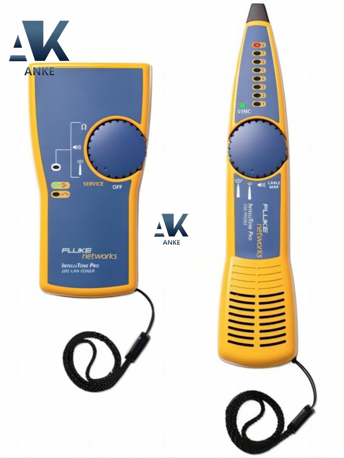 Fluke Networks MT-8200-60-KIT IntelliTone Pro 200 Toner and Probe Kit