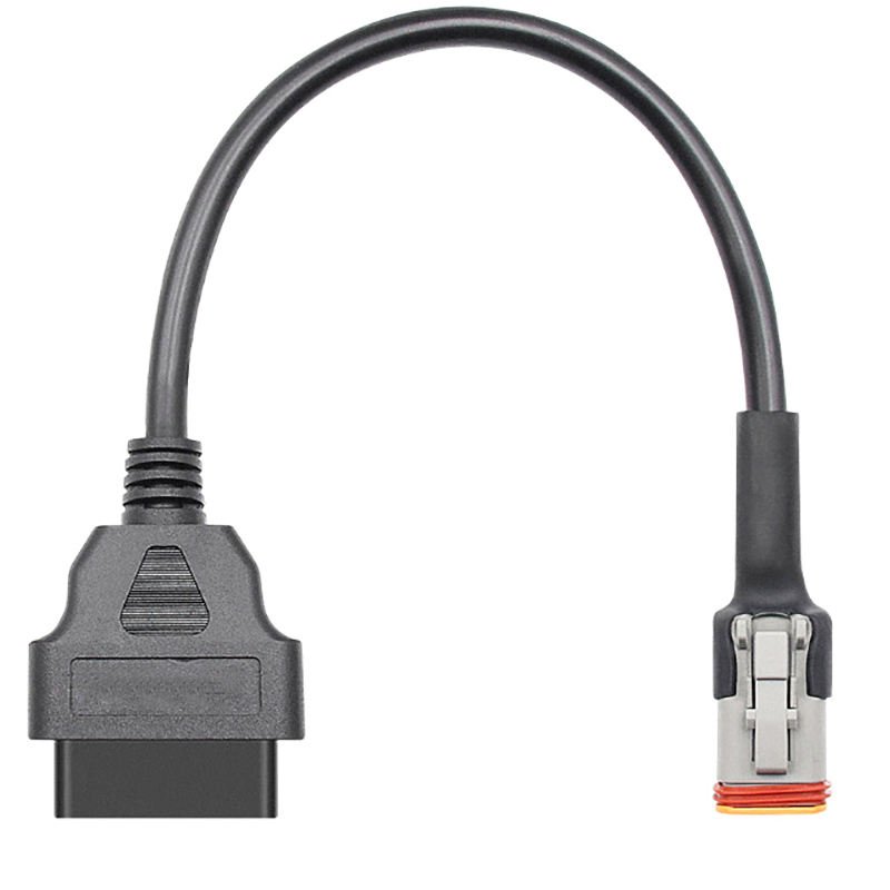 OBD2 Cable for Motorcycle 4PIN To 16PIN OBD2 Adapter Cable Compatible for Harley Motorcycle
