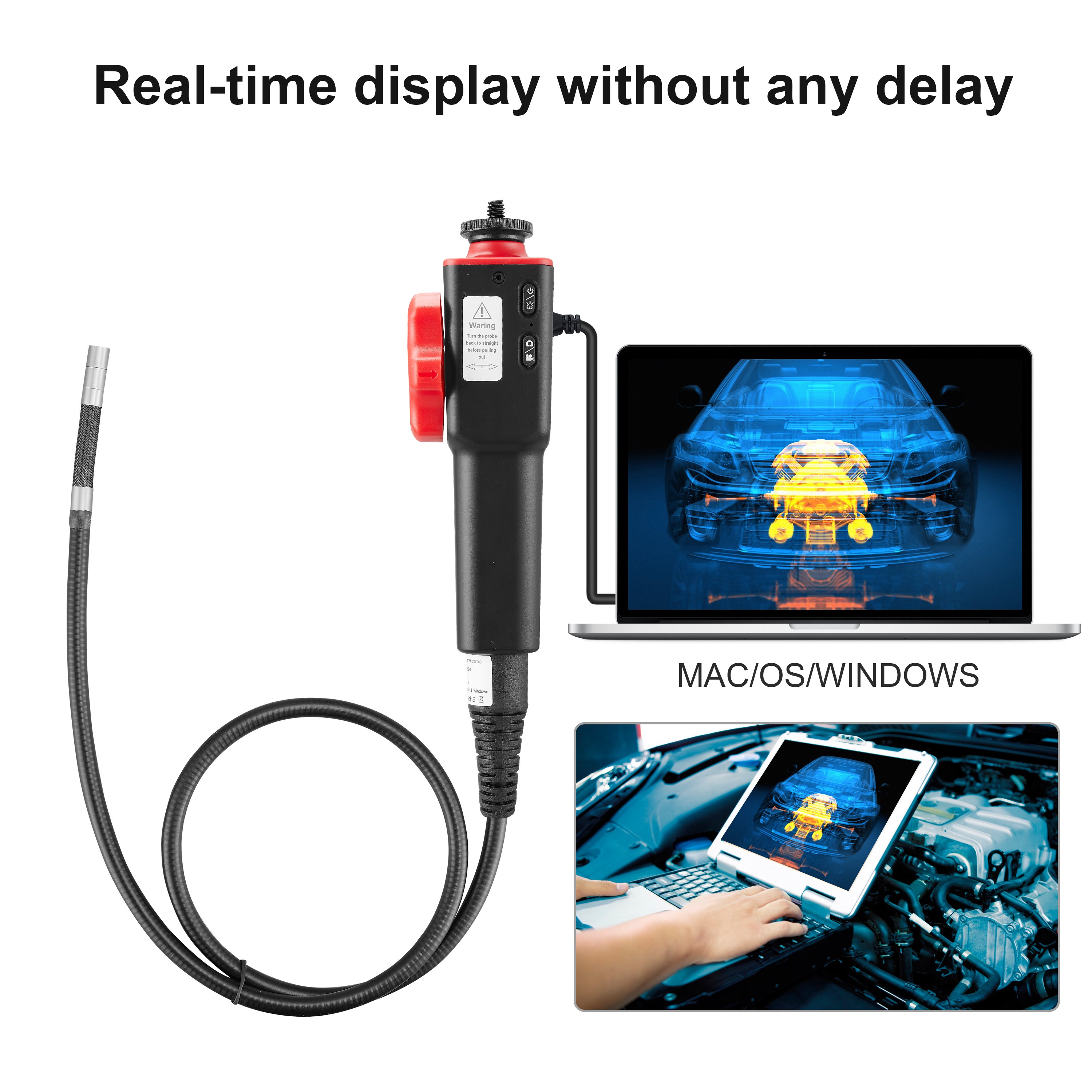 Autel Inspection Camera For Pipes 360 Degree, Borescope Camera System , Handheld Thermal Imagers And Industrial Endoscopes