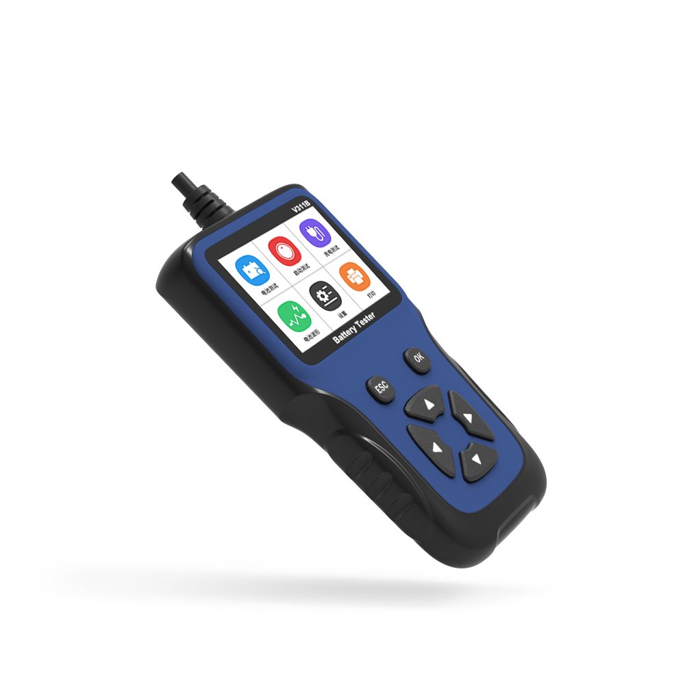 100-2000 CCA V311B 12V Car Battery Tester Load Tester Digital Battery Analyzer Automotive Alternator Tester Cranking Charging