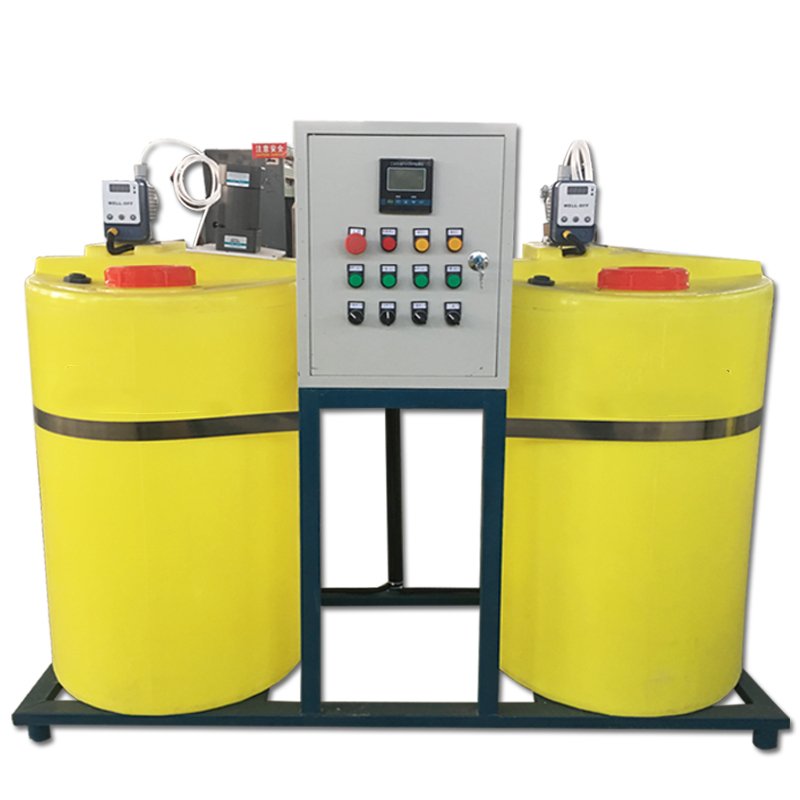 PEM chlorine dioxide automatic PAC/PAM denting drum automatic Dosing system