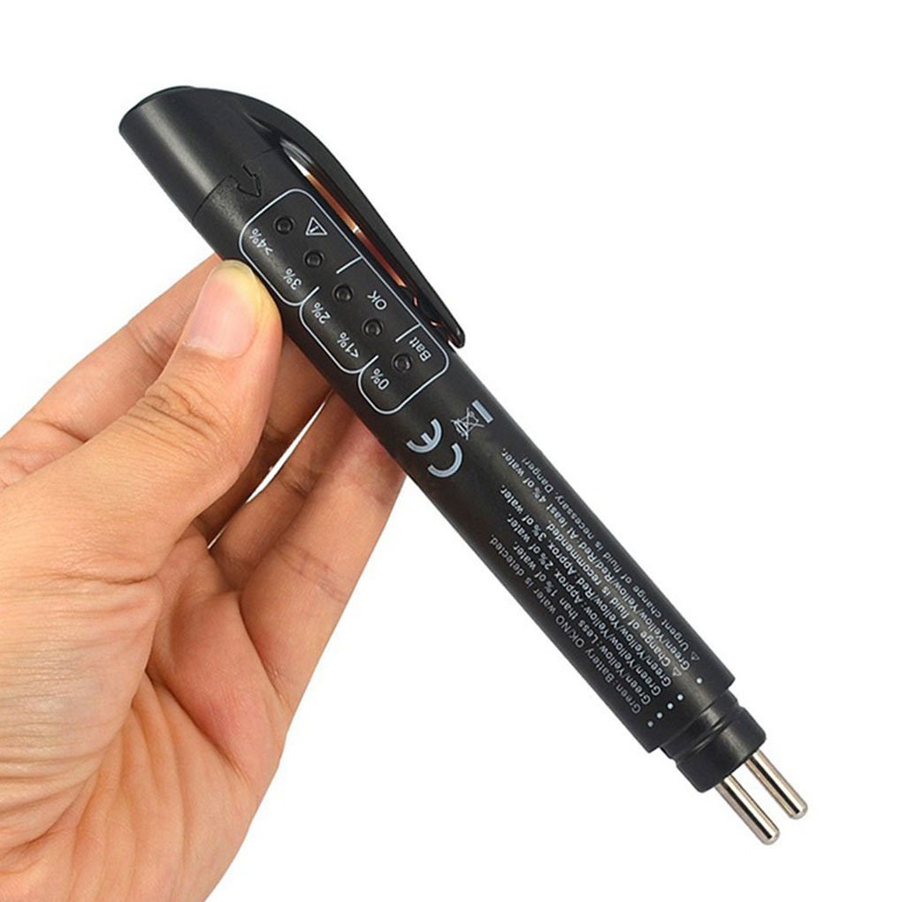 Accurate brake fluid tester with digital oil test pen for oil quality testing of cars motorcycle Universal Oil Quality Checck
