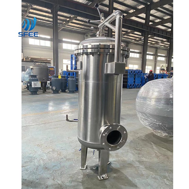 Stainless Steel 304 Multi-Bag Filter Housing Liquid/Oil/Wine/Beer/Honey/Syrup/Paint Filtration Machine Restaurant Use Galvanized