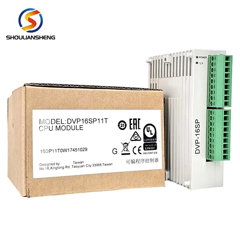 High quality Industrial automation plc pac dedicated controllers with DVP16SP11T plc logic programming controller