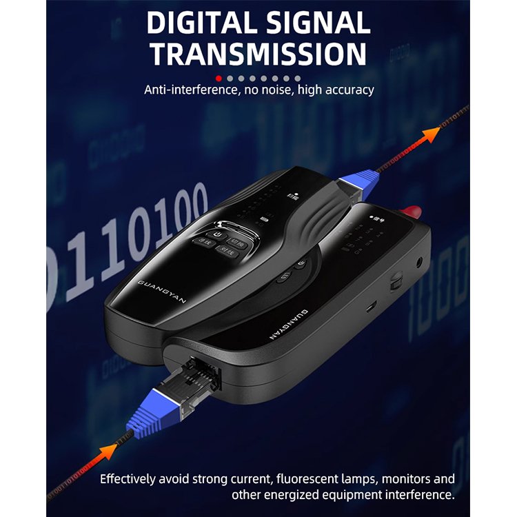 Guangyan X1 Handheld Network Cable Tester Multifunction RJ11 RJ45 Wire Finder Cat6 Cable Tester