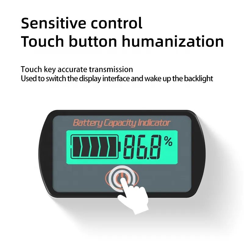 BW-LY7S Battery Capacity Tester 12V Acid Lead Batteries Indicator Battery monitor Capacity Digital LCD Tester Voltmeter