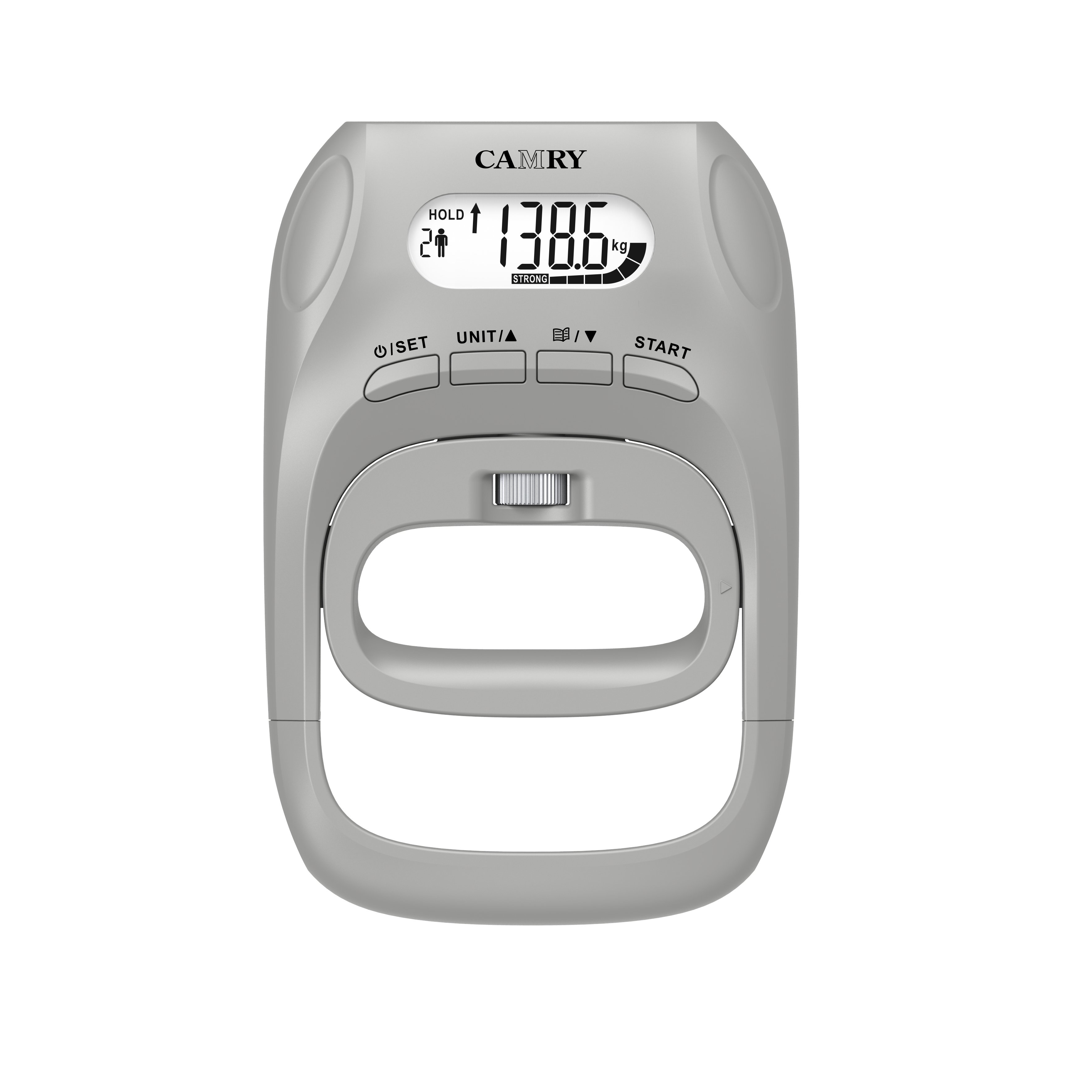 CAMRY Digital Hand Grip Dynamometer Finger Trainer Exerciser Wrist Strengthener Battery Powered Electronic Grip Strengthener