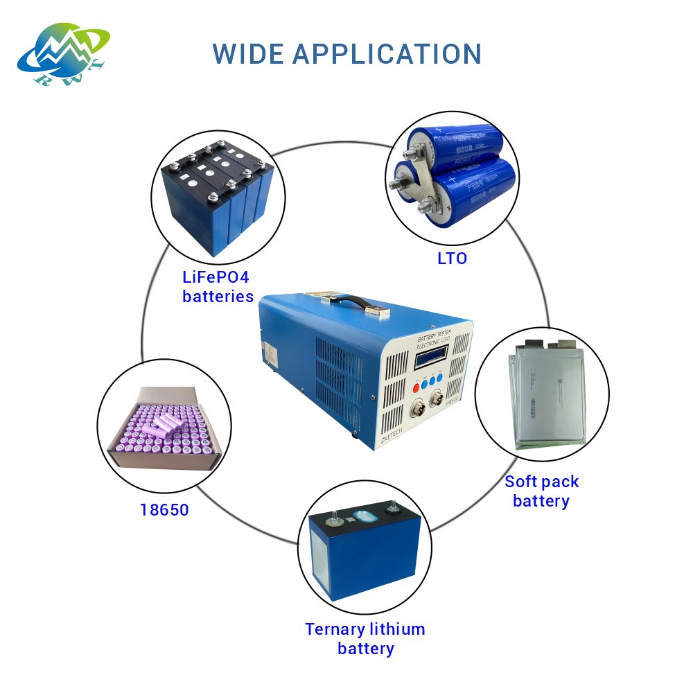 RWT EBC-A40L High-current 0-5V 40A Charge and 40A Discharge battery lifepo4 capacity tester