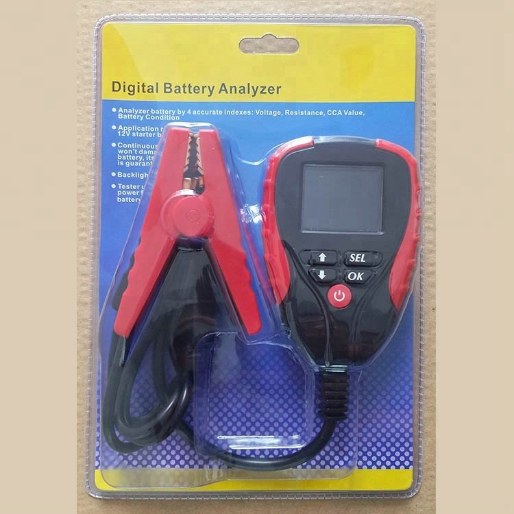 AE310 Automotive Diagnostic Tool for 12V Car Lead Acid Battery Analyzer Battery Tester VA display with CCA Value