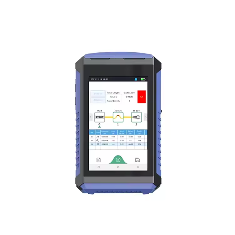 NK4200 Optical Time Domain Reflectometer OTDR 1310/1550nm Optical Cable Fault Finder Breakpoint Length Tester for FTTH Networks