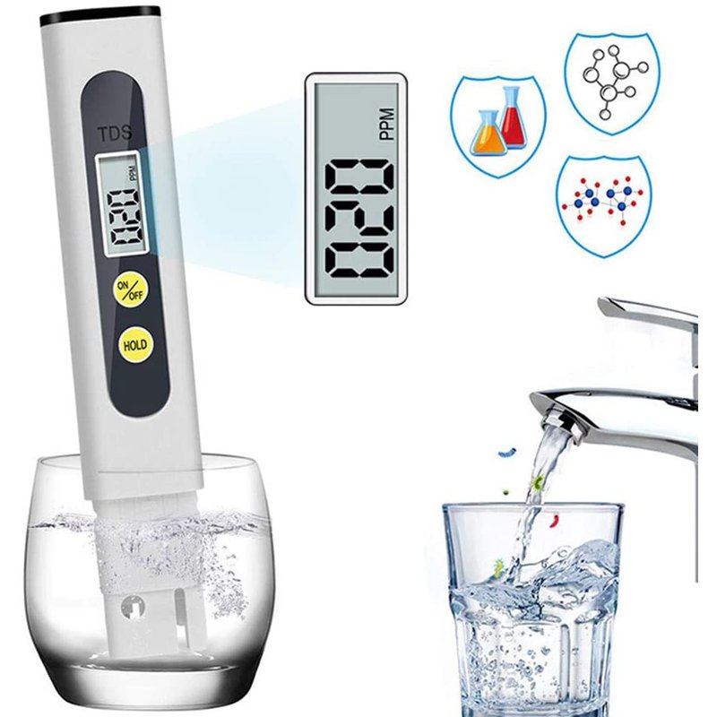 TDS-M2 Portable Pen Digital TDS Meter Filter Measuring Water High Quality Purity Tester Rang 0-9990Ppm With Battery