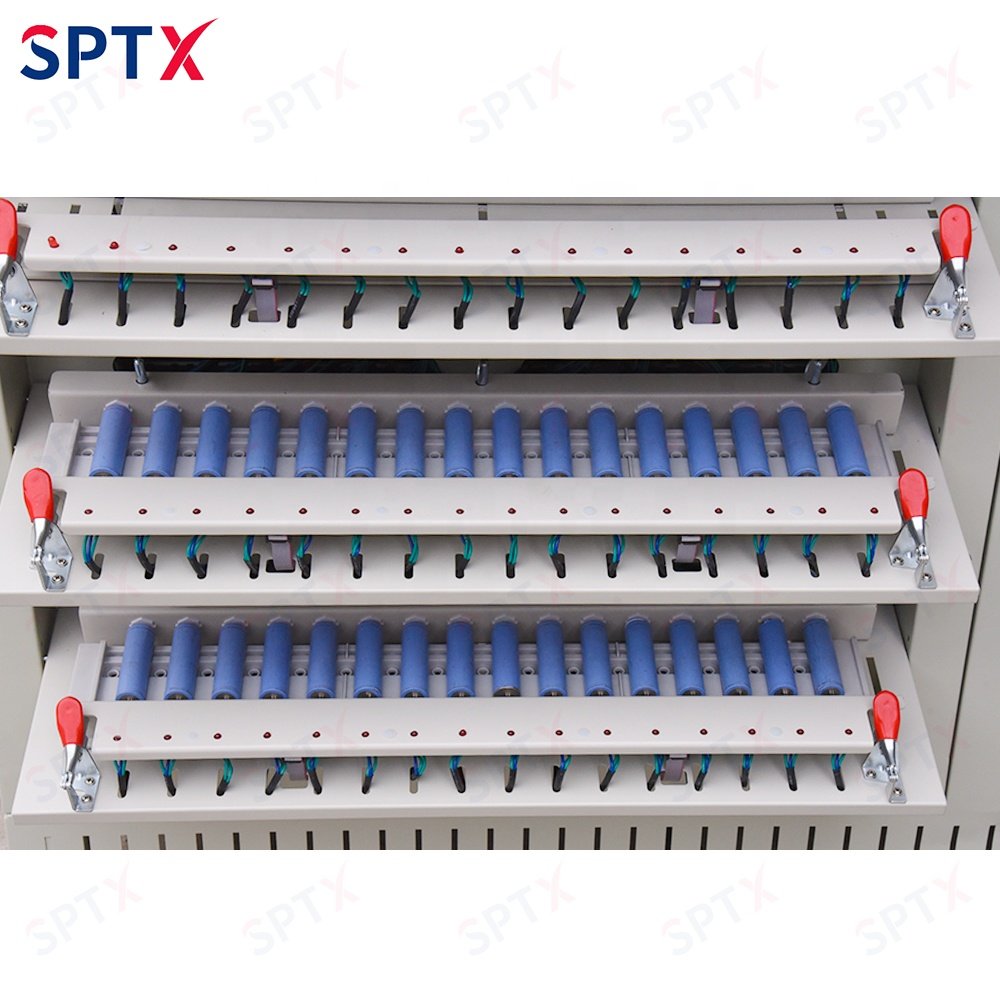 512 Channels 5V 5A 6A Energy-Feedback Cylindrical Battery Charge Discharge Tester Lithium Battery Capacity Tester