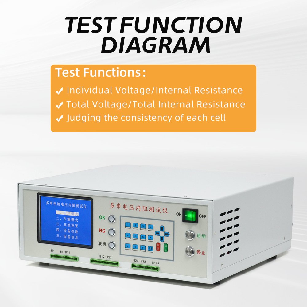 Factory Sale High Precision Battery Tester Battery Internal Resistance Testers Multi-string Voltage Test