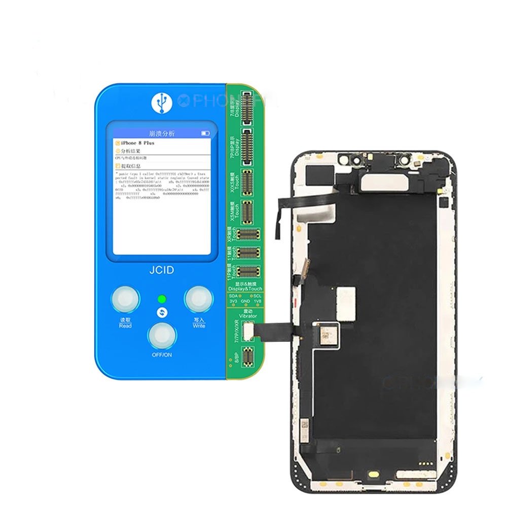 JC V1SE 8-In-1 Programmer Mobile Phone Code Reading with True tone Fingerprint Battery Board for iPhone 14 X XR 12 11 Pro Max 13