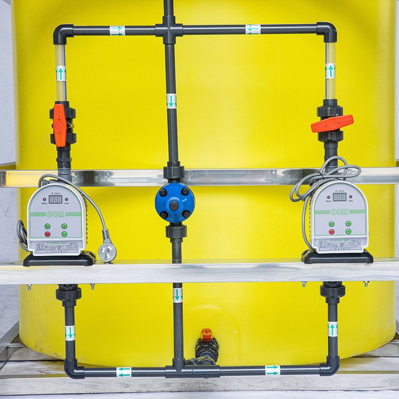 PAC/PAM automatic dosing device Integrated dosing system for dissolving, dosing and stirring Sewage treatment equipment