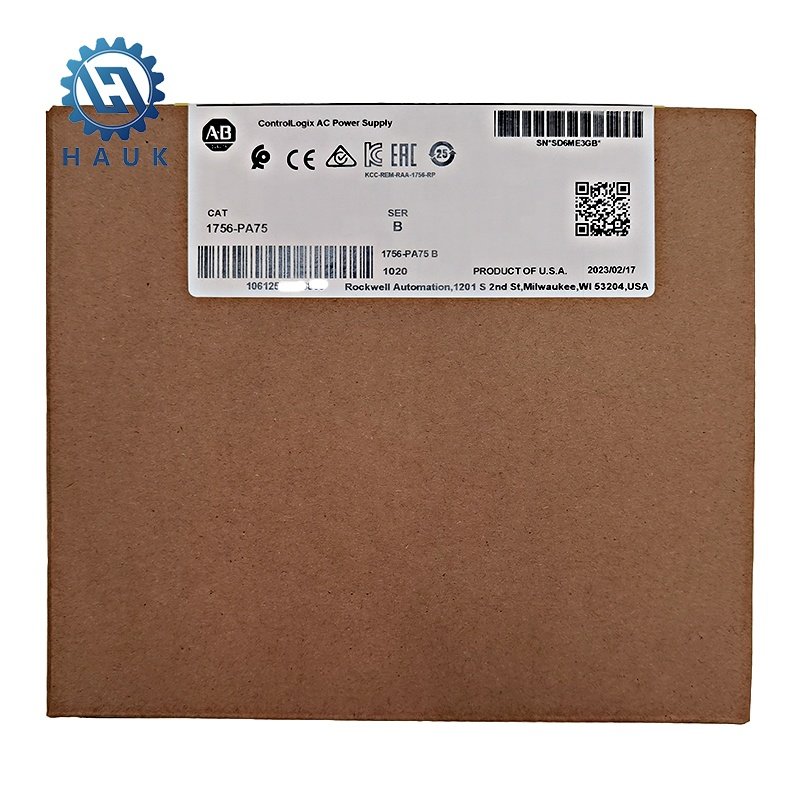 Allen Bradleyplc 1756-PA75/B plc pac dedicated controller programming module 1756-PA75/B new and original controller supplier