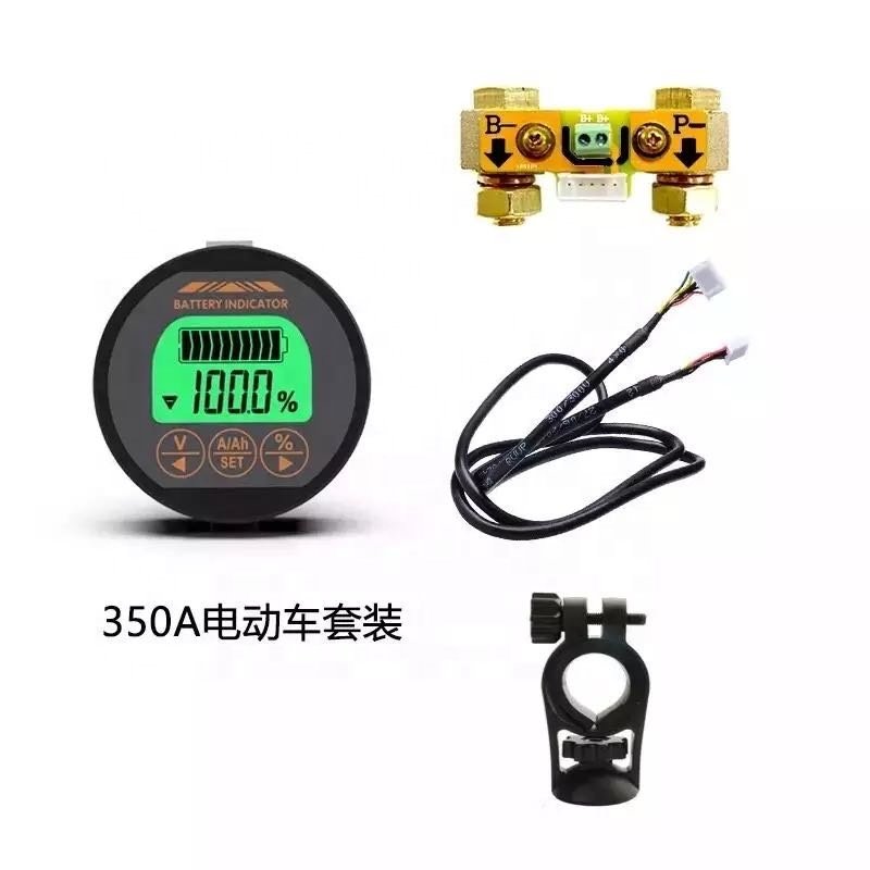 LTR16 electric vehicle electric battery indicator with enclosure coulomb meter lithium iron phosphate capacity detector