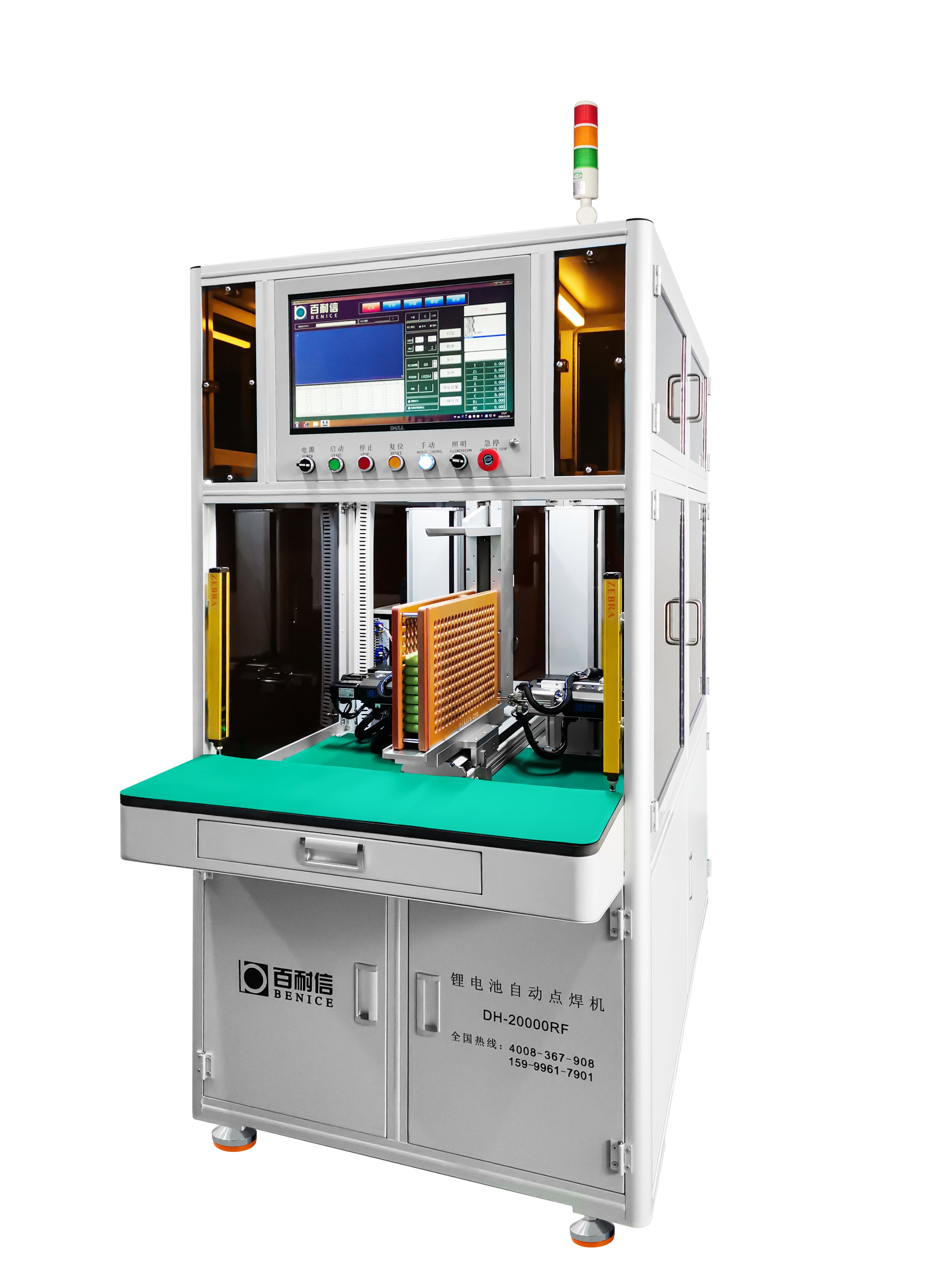 BENICE automatic Spot Welding Machine Double Side Resistance Battery Pack Lithium ion Spot Welder for 18650 21700