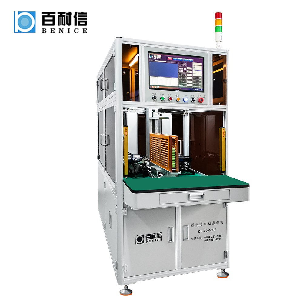 BENICE automatic Spot Welding Machine Double Side Resistance Battery Pack Lithium ion Spot Welder for 18650 21700
