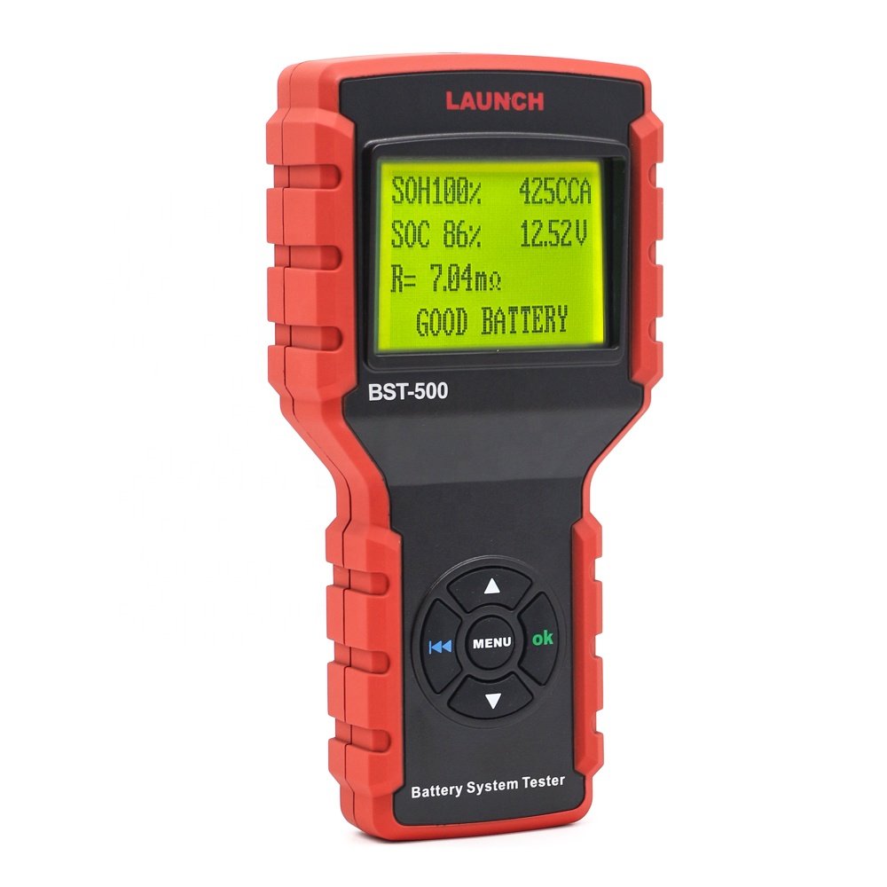 LAUNCH BST-500 Battery Tester Lead-acid CCA Automotive Battery Capacity Tester Charging System Starting System Inspection