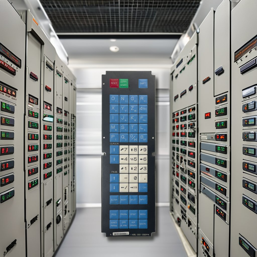 FANUC A98L-0001-0569#M Key Panel with 12 Key Film One Year Warranty for PLC PAC & Dedicated Controllers