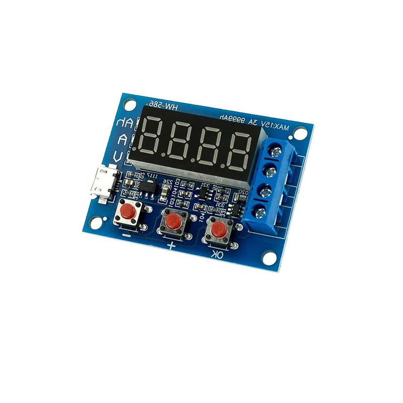 1.2v 12v 18650 HW-586 Li-ion Lithium Battery Capacity Tester Resistance Lead-acid Battery Capacity Meter Discharge