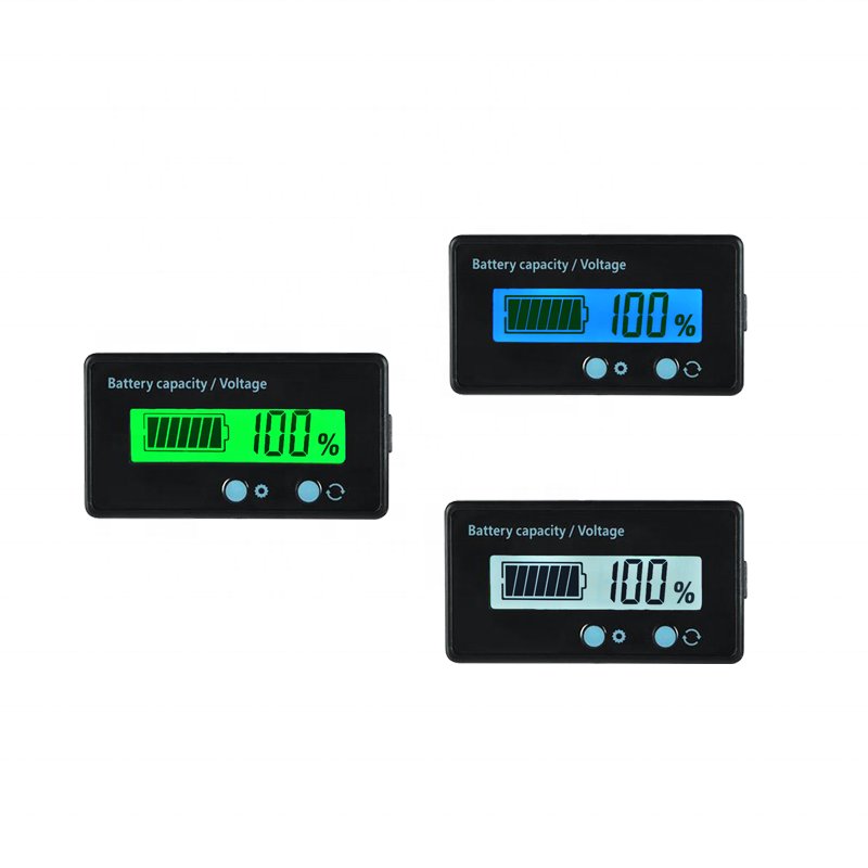 GY-6S 12V 24V 36V 48V Digital Acid Lead Lithium Battery monitor Capacity Indicator tester meter 3s-15s