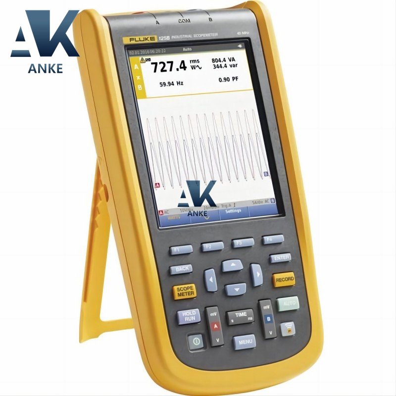 Fluke 120B Series Industrial ScopeMeter handheld Oscilloscopes