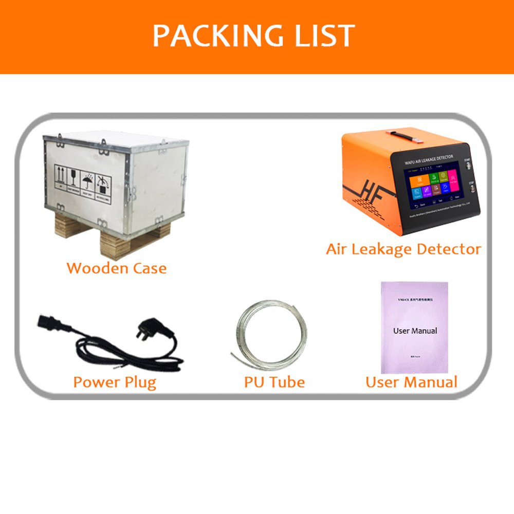 WAFU Cheap Price Air Leakage Detector Air Tightness Tester of GPS Device Waterproof Test Machine