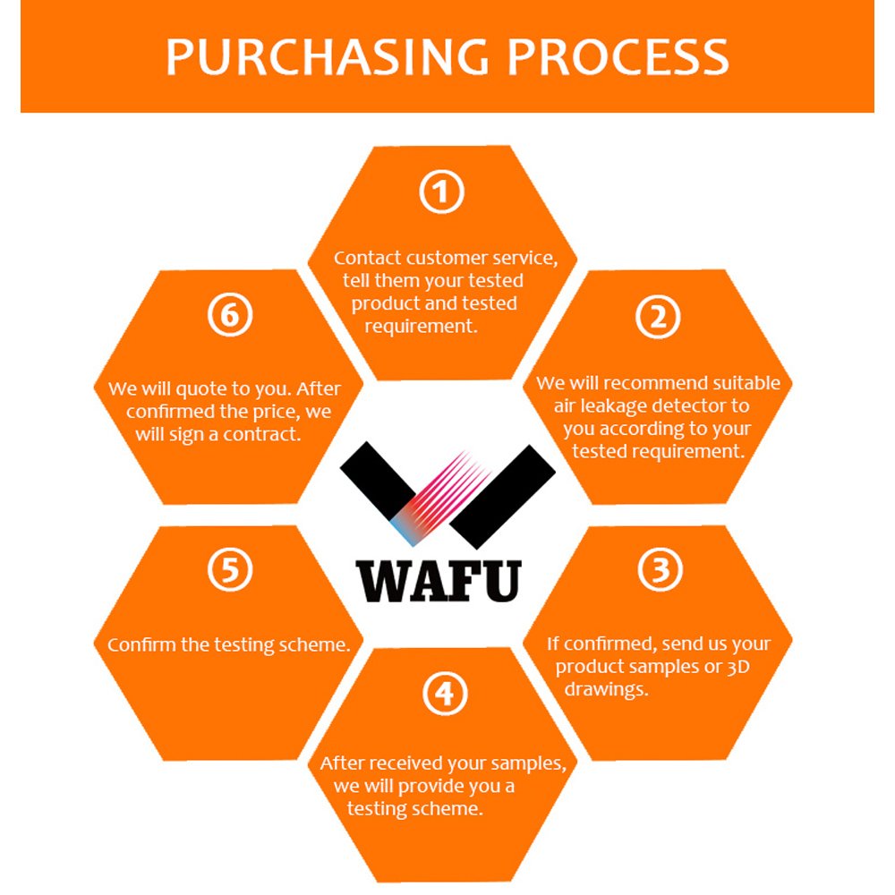 WAFU Cheap Price Air Leakage Detector Air Tightness Tester of GPS Device Waterproof Test Machine