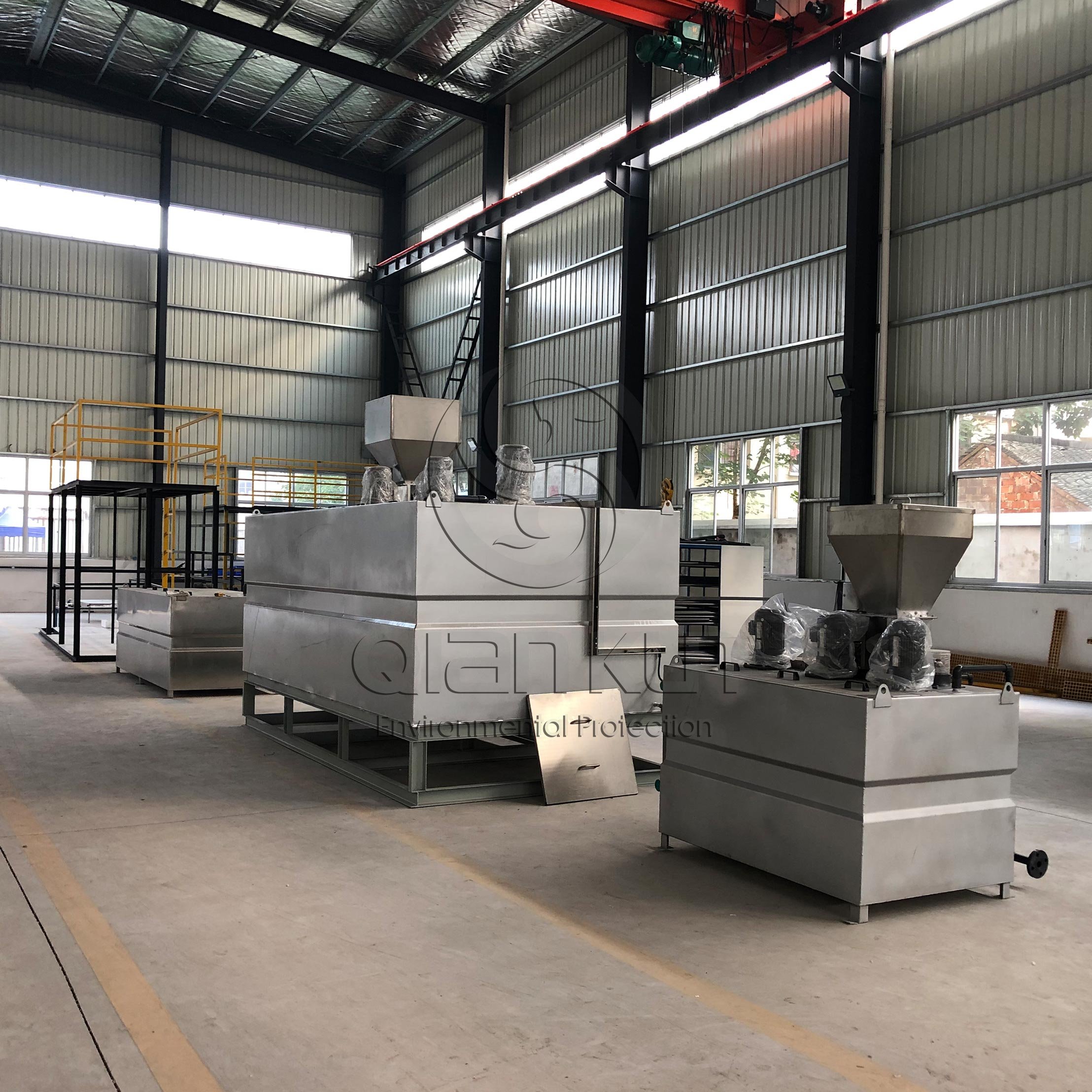 PAC/PAM Automatic Dosing Device PE Barrel Flocculant Chlorine Dosing Machine