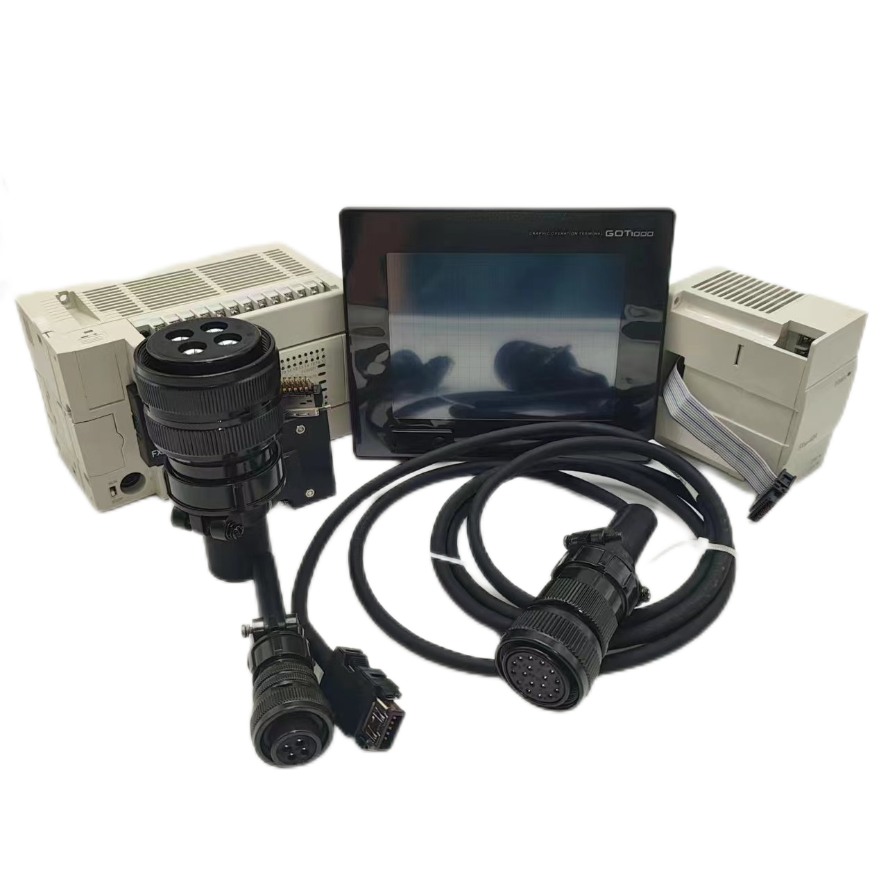 Dedicated Controllers PLC PAC Product Line GT2712-STBA/GT15-QBUS/MR-JHSCBL/MR-J4-350B-RJ020/MR-J4-60B-RJ020/MR-JCCBL20M-H