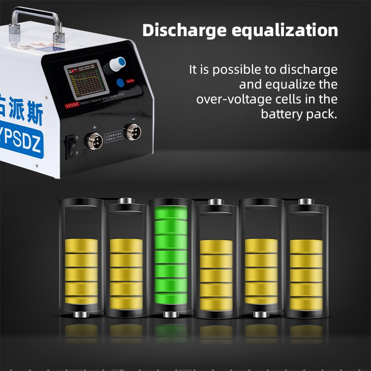 YPSDZ-0550 tester High-current Lithium Battery Capacity Tester 5V 50A Charge 50A Discharge lifepo4 cell battery tester