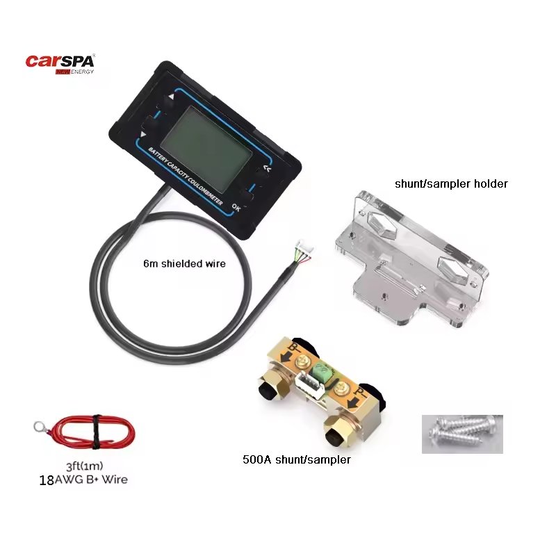 New Battery Monitor BMC500 500A Battery Capacity Tester Battery Monitor Auto Detection Coulombmeter