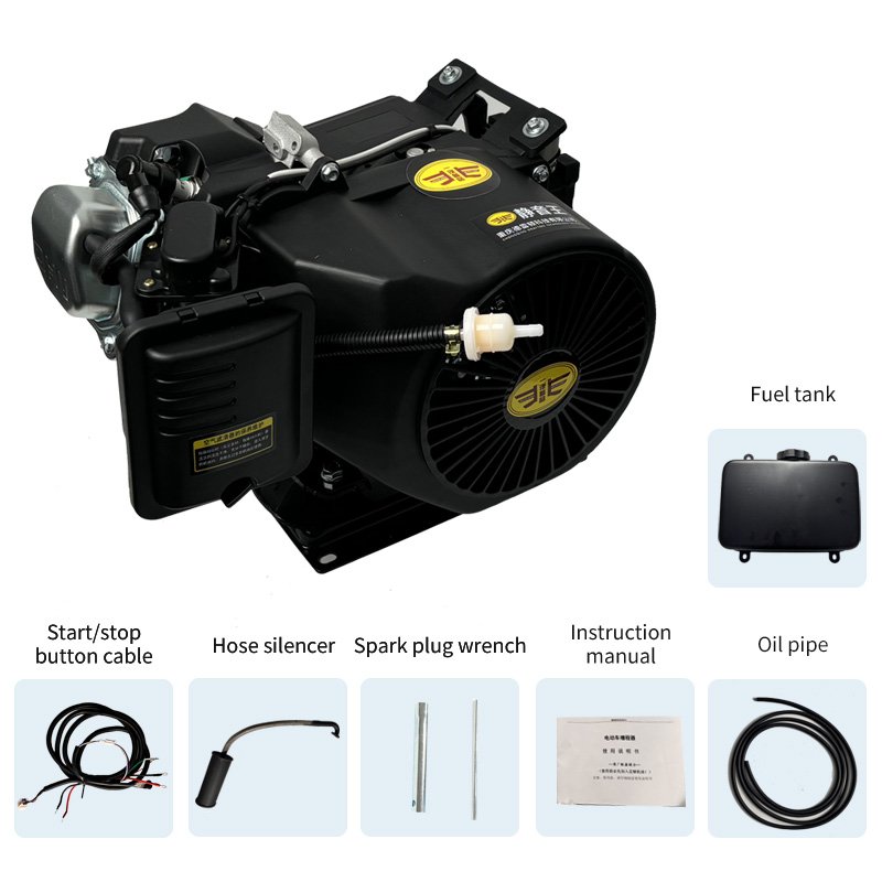 Range extender for battery DC 48v 72v 3kw Electric 4000w 5kw dc generator 60v battery charging 48vDC generator