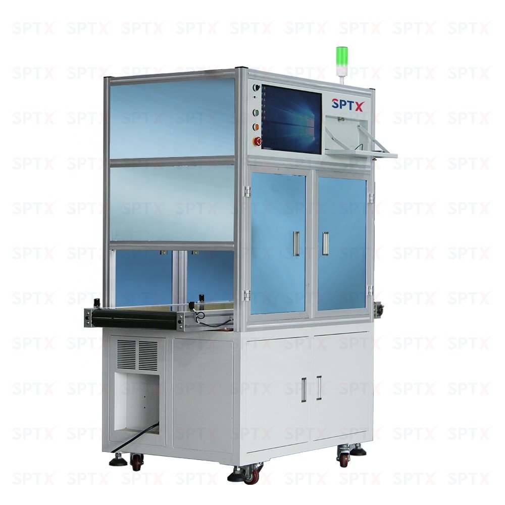 Battery Pack CCD Tester Visual Inspection Testing Machine Cylindrical Battery with Conveyor belt