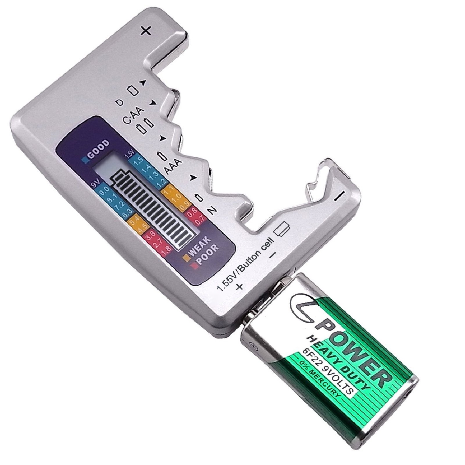 710-110 Battery Tester Checker for C D N AA AAA 9V 1.5V
