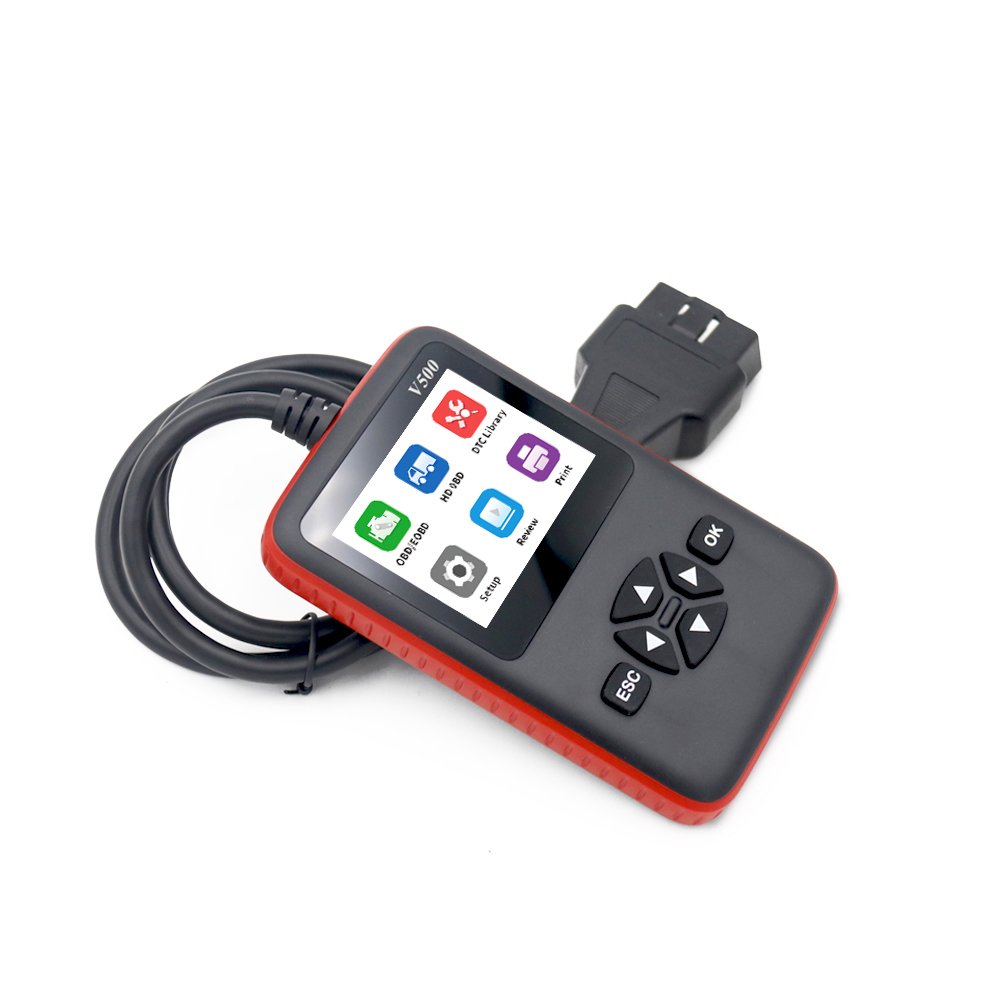 12V 24V Car and Truck OBD2 Reads The Code Card Scan Tool Truck Diagnostic Tester