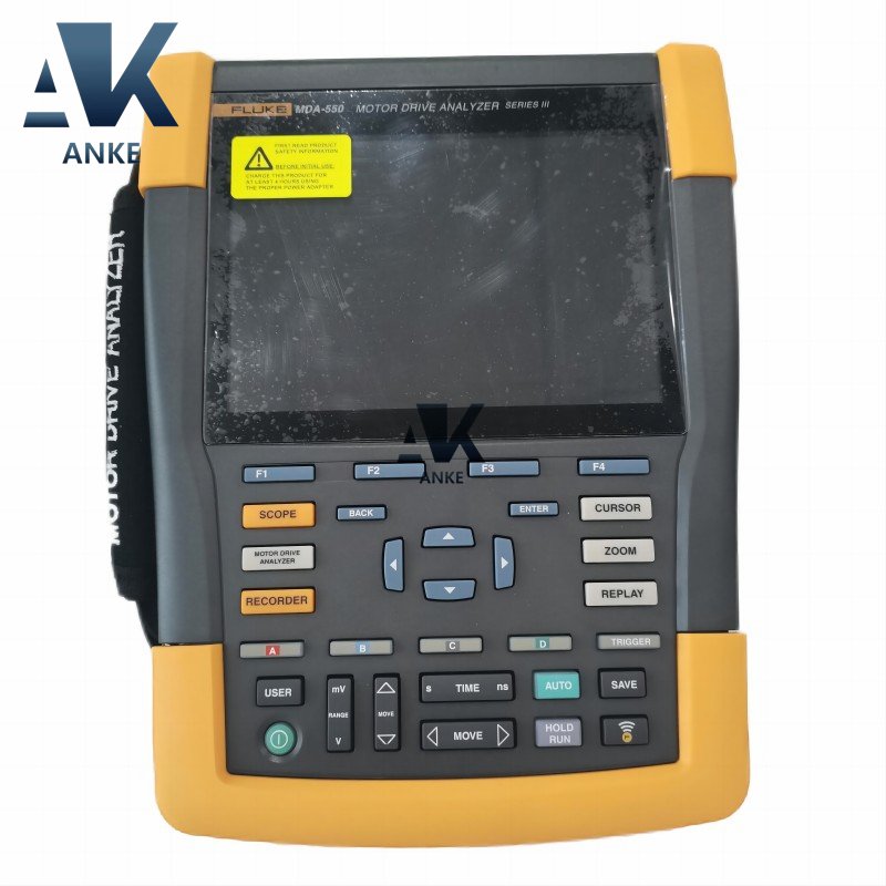 Fluke MDA-550-III Motor Drive Analyzer 4 channel 500 MHz