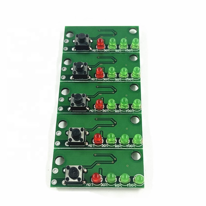 10S Lithium Battery Capacity Indicator 36V Li-ion Lipo Cells Power Level Display Board Tester Meter with Undervoltage Indicator
