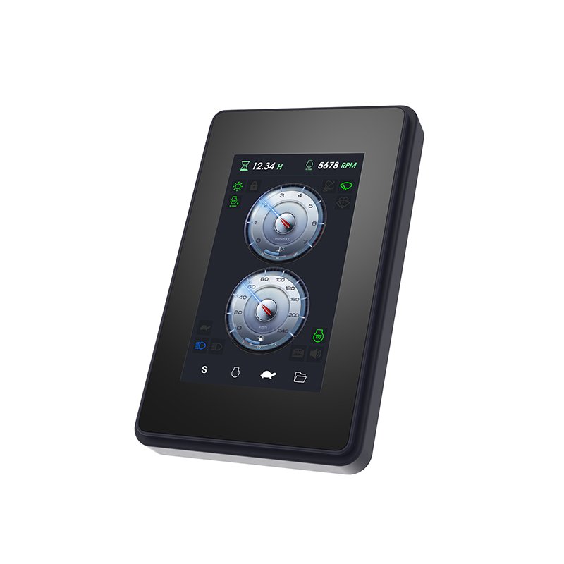 Controller Plc Industrial Wholesale 4.3 Inches High Quantity Lcd Instrument Panel Excavator Digital Display