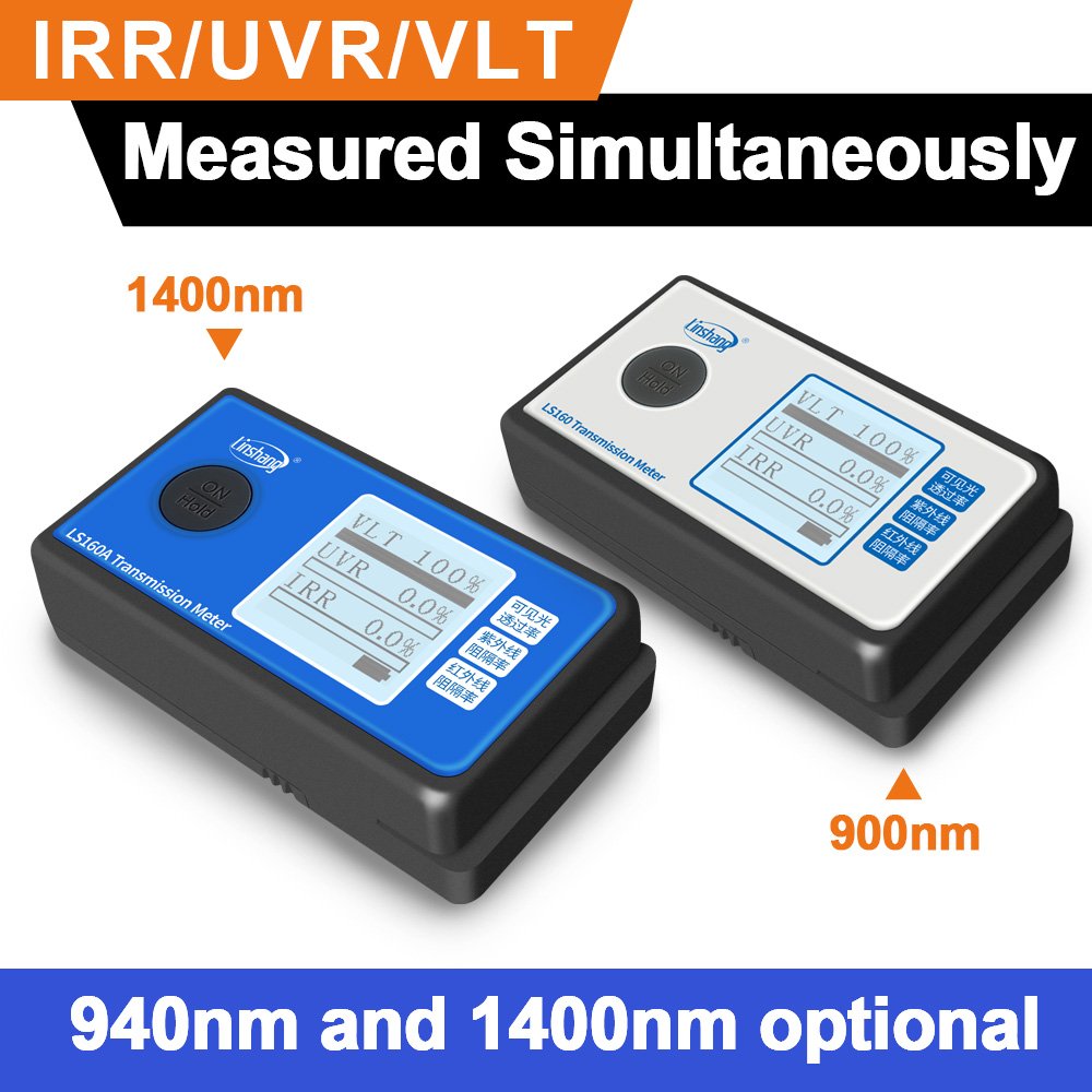 On Sale LS160 LS160A Good Price Infrared UV VLT Window Film Tester Window Tint Transmission Meter for Car